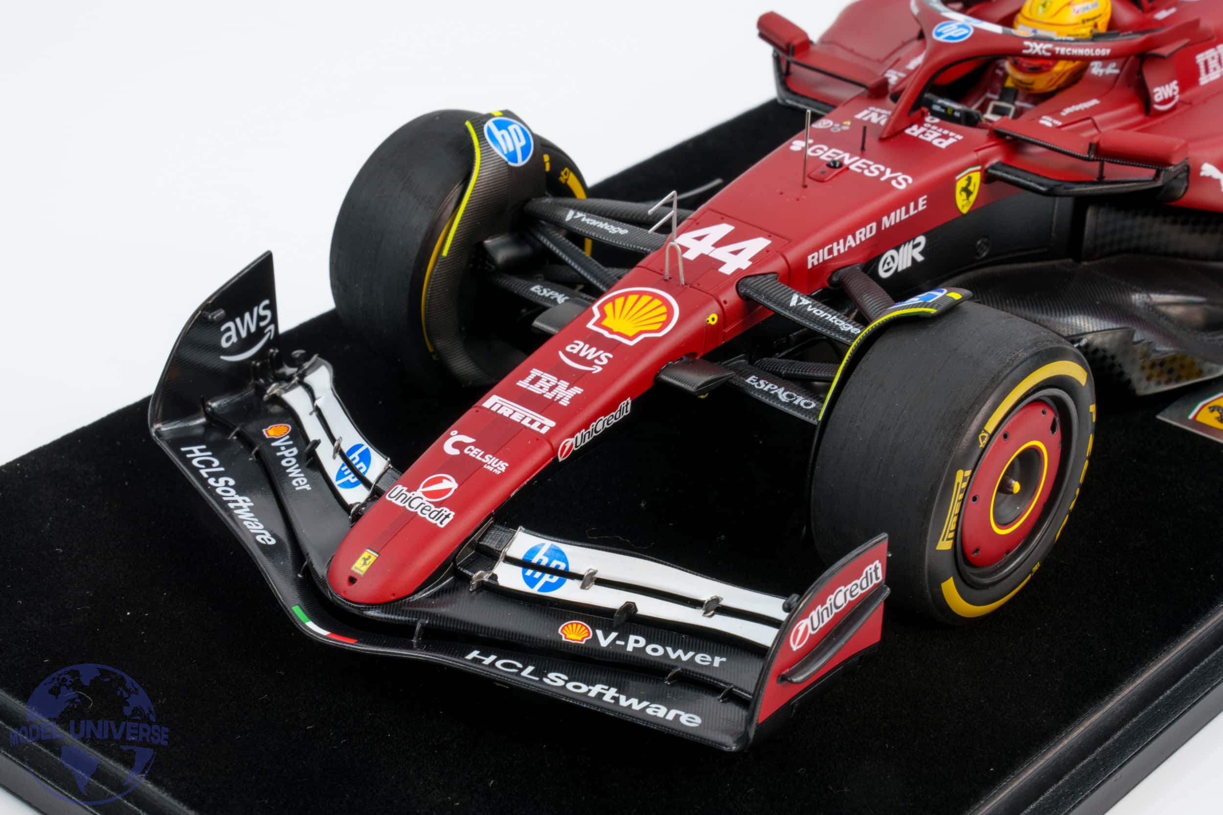 Looksmart - 1:18 Ferrari SF-25 No.44 Lewis Hamilton Winner Sprint Race China 2025 - Resin Model 5 Looksmart - 1:18 Ferrari SF-25 No.44 Lewis Hamilton Winner Sprint Race China 2025 - Resin Model