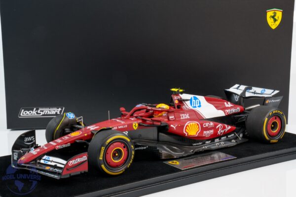 Looksmart - 1:18 Ferrari SF-25 No.44 Lewis Hamilton Winner Sprint Race China 2025 - Resin Model