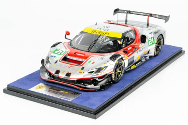 Looksmart - 1:18 Ferrari 296 LMGT3 No.21 AF Corse 2nd 24h Le Mans 2025 (LS18LM056) Resin Model 16 Looksmart - 1:18 Ferrari 296 LMGT3 No.21 AF Corse 2nd 24h Le Mans 2025 (LS18LM056) Resin Model