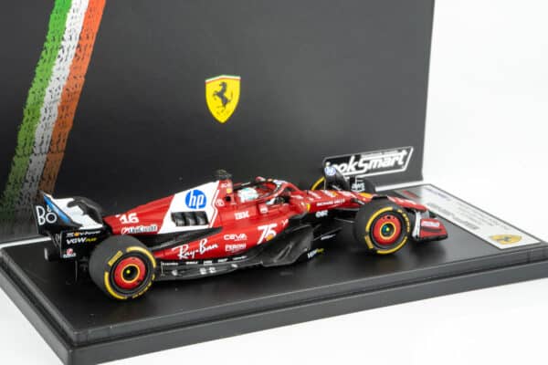 Looksmart - 1:43 Ferrari SF-25 No.16 Charles Leclerc 2nd Monaco GP 2025 (LSF1075) Resin Model 4 Looksmart - 1:43 Ferrari SF-25 No.16 Charles Leclerc 2nd Monaco GP 2025 (LSF1075) Resin Model
