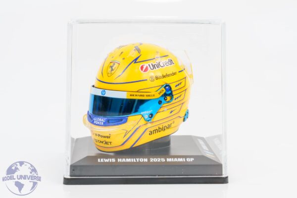 Looksmart - 1:5 Lewis Hamilton Miami GP 2025 Ferrari F1 Helmet Replica 13 Looksmart - 1:5 Lewis Hamilton Miami GP 2025 Ferrari F1 Helmet Replica