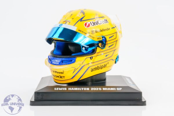Looksmart - 1:5 Lewis Hamilton Miami GP 2025 Ferrari F1 Helmet Replica 10 Looksmart - 1:5 Lewis Hamilton Miami GP 2025 Ferrari F1 Helmet Replica