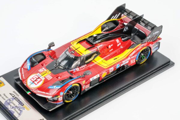 Looksmart - 1:43 Ferrari 499P No.51 3rd Place 24h Le Mans 2025 A.Pier Guidi, J.Calado, A.Giovinazzi - Resin Model 11 Looksmart - 1:43 Ferrari 499P No.51 3rd Place 24h Le Mans 2025 A.Pier Guidi, J.Calado, A.Giovinazzi - Resin Model