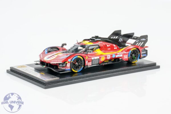 Looksmart - 1:43 Ferrari 499P No.51 3rd Place 24h Le Mans 2025 A.Pier Guidi, J.Calado, A.Giovinazzi - Resin Model 13 Looksmart - 1:43 Ferrari 499P No.51 3rd Place 24h Le Mans 2025 A.Pier Guidi, J.Calado, A.Giovinazzi - Resin Model