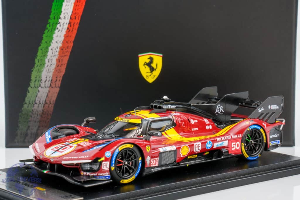Looksmart announces 2025 Le Mans Ferrari's in 1:43 Scale 3 Looksmart - 1:43 Ferrari 499P No.50 24h Le Mans 2025 A.Fuoco, N.Nielsen, M.Molina - Resin Model