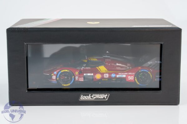Looksmart - 1:43 Ferrari 499P No.50 24h Le Mans 2025 A.Fuoco, N.Nielsen, M.Molina - Resin Model 13 Looksmart - 1:43 Ferrari 499P No.50 24h Le Mans 2025 A.Fuoco, N.Nielsen, M.Molina - Resin Model