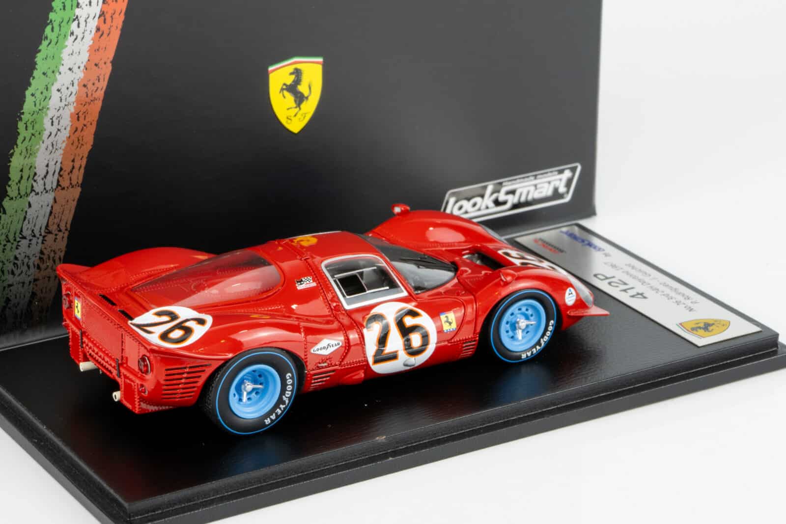 Looksmart - 1:43 Ferrari 412P No.26 3rd Daytona 24h 1967 Pedro