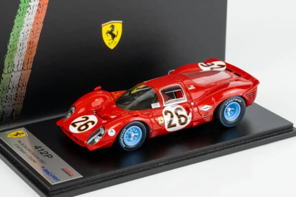Looksmart - 1:43 Ferrari 412P No.26 3rd Daytona 24h 1967 Pedro Rodriguez, Jean Guichet (LSRC163) Resin Model