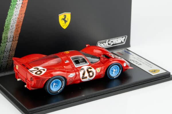 Looksmart - 1:43 Ferrari 412P No.26 3rd Daytona 24h 1967 Pedro Rodriguez, Jean Guichet (LSRC163) Resin Model 4 Looksmart - 1:43 Ferrari 412P No.26 3rd Daytona 24h 1967 Pedro Rodriguez, Jean Guichet (LSRC163) Resin Model