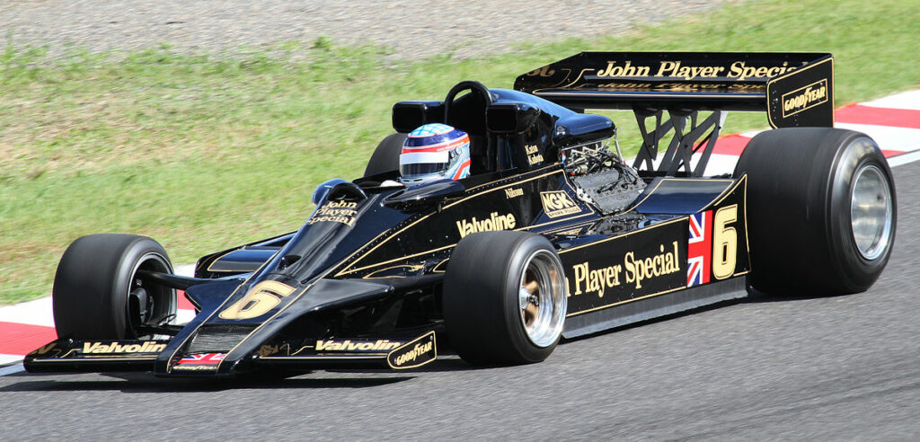 Real Life Photo of the Lotus 78 number 6