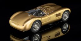 CMC M214 Jaguar C-Type Tecno Classica Gold Special Edition Diecast Model Car