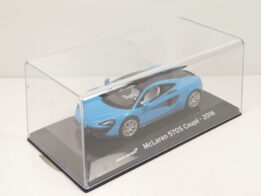 McLaren 570s blue 1:43 scale diecast model car