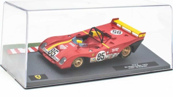 1:43 ferrari 312 p 1972 6h watkins glen ickx/andretti