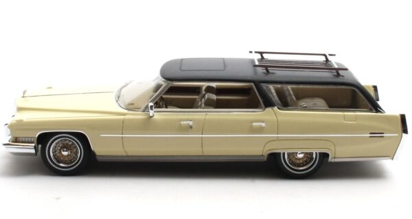 Matrix 1:43 Cadillac DeVille ASC Wagon Elvis Presley 1972 Cream/Black (MX20301-481) Limited Edition Resin Model 7 Matrix 1:43 Cadillac DeVille ASC Wagon Elvis Presley 1972 Cream/Black (MX20301-481) Limited Edition Resin Model