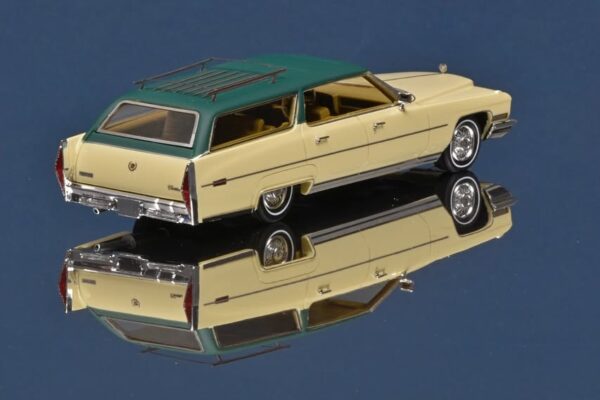Matrix 1:43 Cadillac DeVille ASC Wagon Dean Martin 1972 Cream/Green (MX20301-482) Limited Edition Resin Model 6 Matrix 1:43 Cadillac DeVille ASC Wagon Dean Martin 1972 Cream/Green (MX20301-482) Limited Edition Resin Model