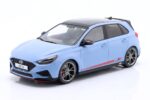 Hyundai i30 N Light Blue 2021 - 1:18 Scale Diecast Model by MCG