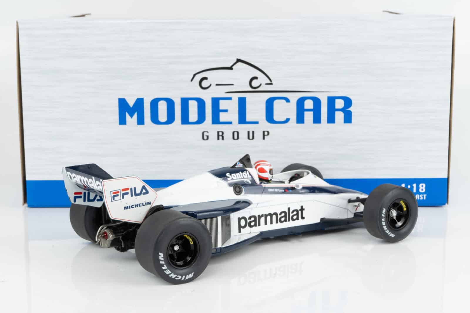  BT52 Brabham 1983 パーマレート PMA 1/18 MCG 1:18 Brabham BT52 No.5 Parmalat Nelson Piquet World Champion