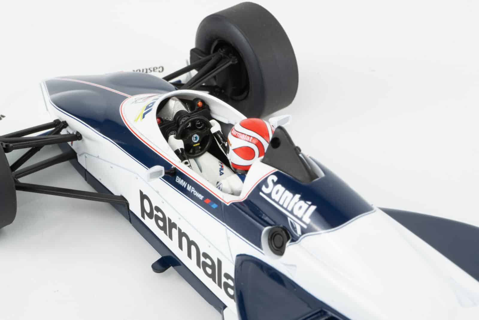 MCG 1:18 Brabham BT52 No.5 Parmalat Nelson Piquet World Champion