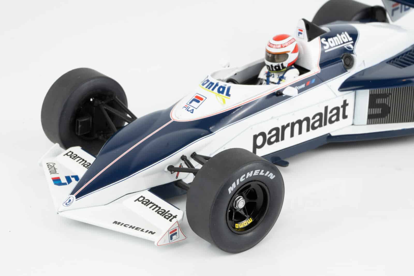 MCG 1:18 Brabham BT52 No.5 Parmalat Nelson Piquet World Champion