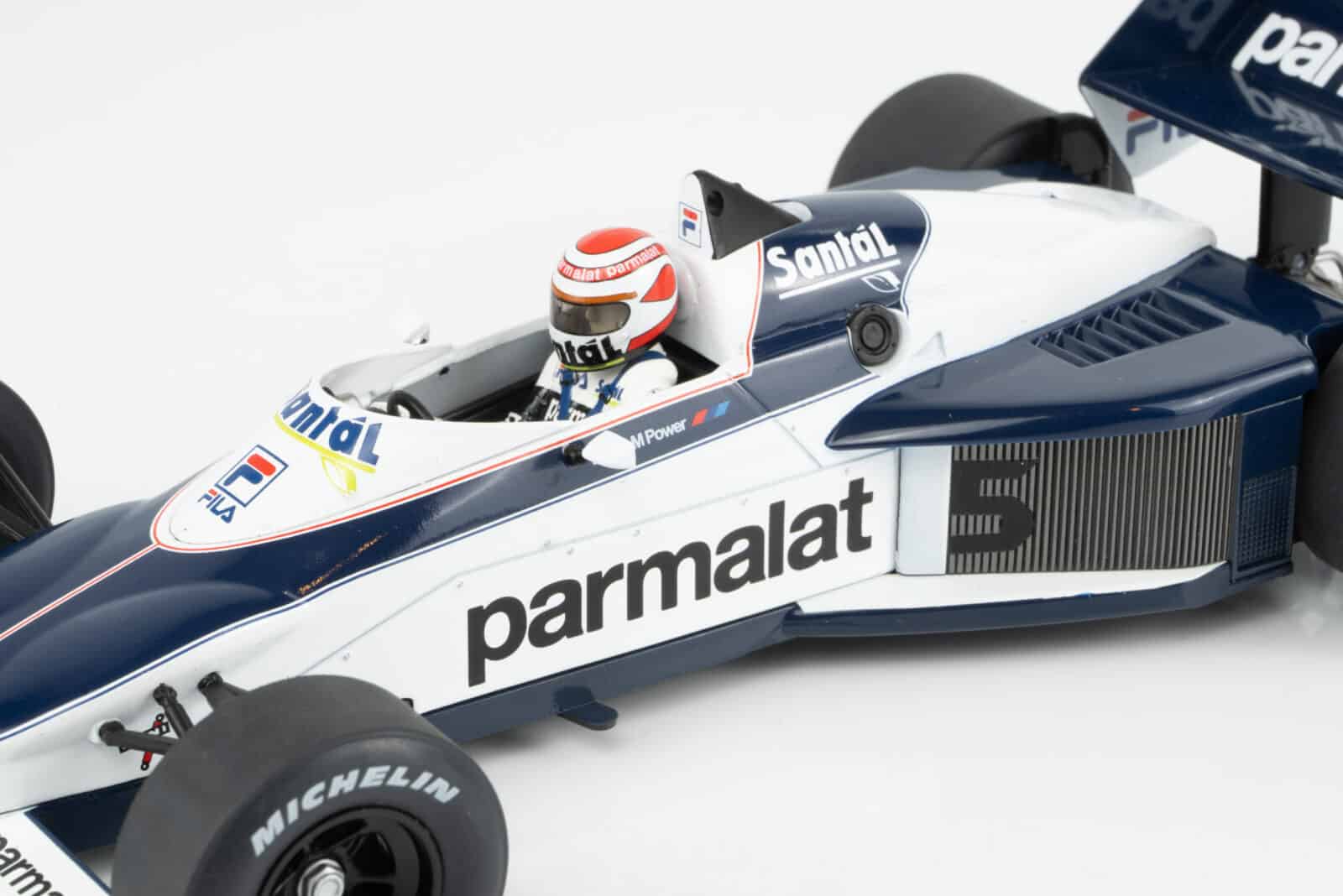 MCG 1:18 Brabham BT52 No.5 Parmalat Nelson Piquet World Champion