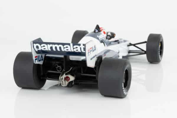 MCG 1:18 Brabham BT52 No.5 Parmalat Nelson Piquet World Champion 1983 Brazilian GP (MCG18618) Diecast Model 20 MCG 1:18 Brabham BT52 No.5 Parmalat Nelson Piquet World Champion 1983 Brazilian GP (MCG18618) Diecast Model