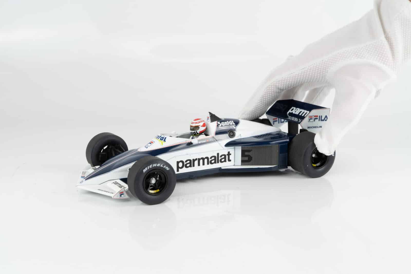  BT52 Brabham 1983 パーマレート PMA 1/18 MCG 1:18 Brabham BT52 No.5 Parmalat Nelson Piquet World Champion