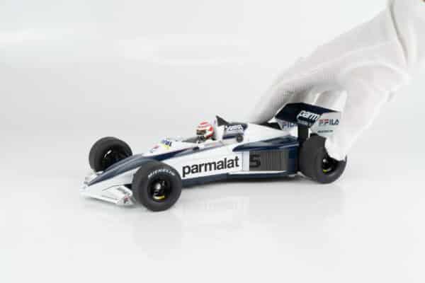 MCG 1:18 Brabham BT52 No.5 Parmalat Nelson Piquet World Champion 1983 Brazilian GP (MCG18618) Diecast Model 14 MCG 1:18 Brabham BT52 No.5 Parmalat Nelson Piquet World Champion 1983 Brazilian GP (MCG18618) Diecast Model