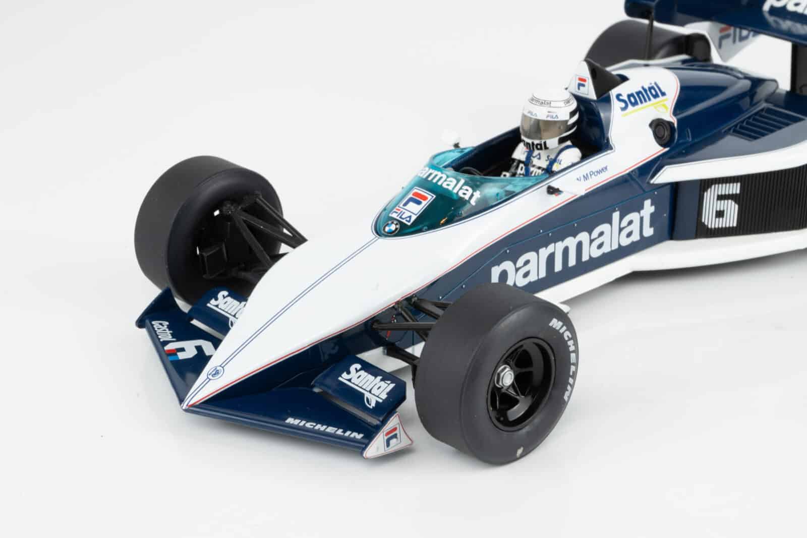MCG 1:18 Brabham BT52 No.6 Parmalat Riccardo Patrese Winner 1983