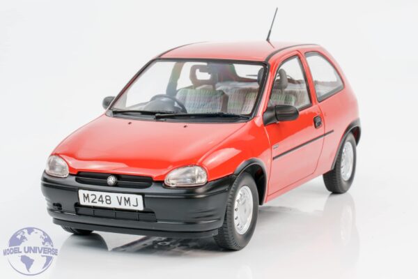 MCG - 1:18 Vauxhall Corsa Merit Red 1993 RHD - Exclusive UK Limited Edition Diecast Model 9 MCG - 1:18 Vauxhall Corsa Merit Red 1993 RHD - Exclusive UK Limited Edition Diecast Model