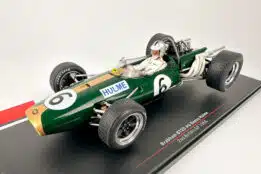 MCG - 1:18 Brabham BT20 1966 جائزة بريطانيا الكبرى #6 ديني هولم ديكاست موديل ديكاست