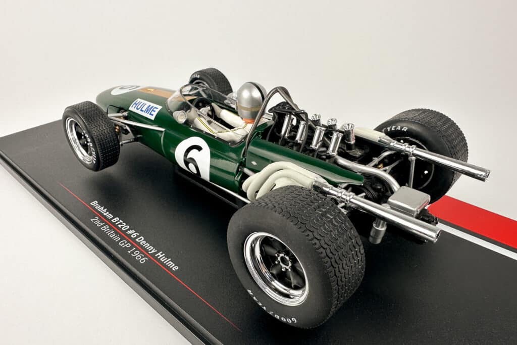 MCG - 1:18 Brabham BT20 1966 British GP #6 Denny Hulme Diecast Model ...