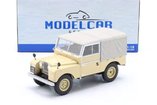 1:18 Land Rover Series I 1957 Light Biege - Diecast Model - MCG