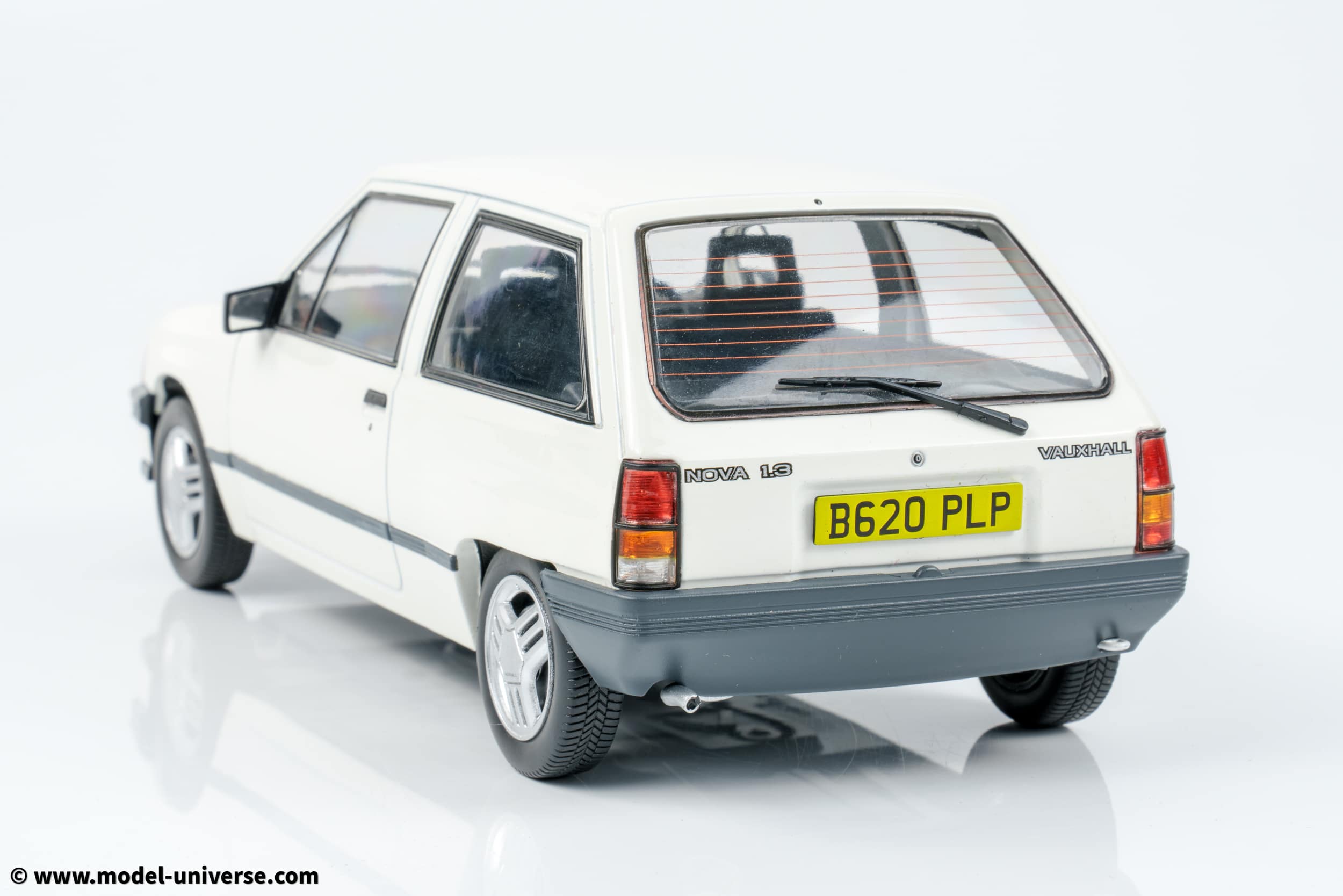 MCG - 1:18 Vauxhall Nova SR White 1983 RHD - Exclusive UK Limited Edition of 300 - Diecast Model 6 MCG - 1:18 Vauxhall Nova SR White 1983 RHD - Exclusive UK Limited Edition of 300 - Diecast Model