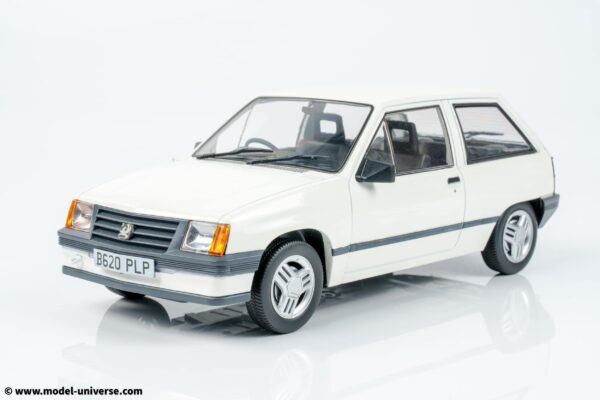 MCG - 1:18 Vauxhall Nova SR White 1983 RHD - Exclusive UK Limited Edition of 300 - Diecast Model 10 MCG - 1:18 Vauxhall Nova SR White 1983 RHD - Exclusive UK Limited Edition of 300 - Diecast Model
