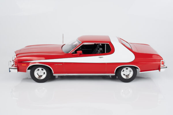 MCG 1:18 Ford Gran Torino Red/White 1975 from "Starsky & Hutch" TV Series (MCG181005) Diecast Model 15 MCG 1:18 Ford Gran Torino Red/White 1975 from "Starsky & Hutch" TV Series (MCG181005) Diecast Model