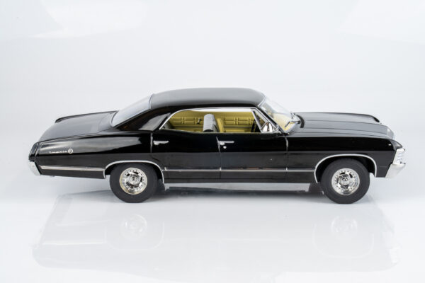 MCG 1:18 Chevrolet Impala Black 1967 from "Supernatural" TV Series (MCG181006) Diecast Model 13 MCG 1:18 Chevrolet Impala Black 1967 from "Supernatural" TV Series (MCG181006) Diecast Model