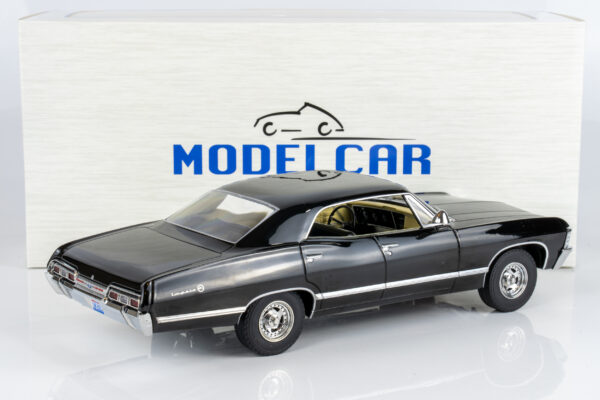 MCG 1:18 Chevrolet Impala Black 1967 from "Supernatural" TV Series (MCG181006) Diecast Model 8 MCG 1:18 Chevrolet Impala Black 1967 from "Supernatural" TV Series (MCG181006) Diecast Model