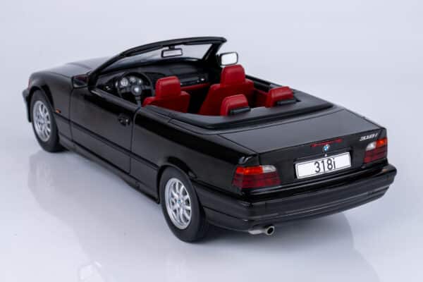 MCG 1:18 BMW 318i (E36) Cabriolet Black 1996 (MCG18318) Diecast Model 15 MCG 1:18 BMW 318i (E36) Cabriolet Black 1996 (MCG18318) Diecast Model