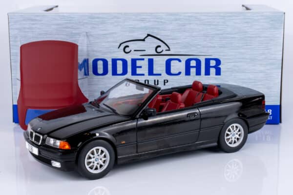 MCG 1:18 BMW 318i (E36) Cabriolet Black 1996 (MCG18318) Diecast Model