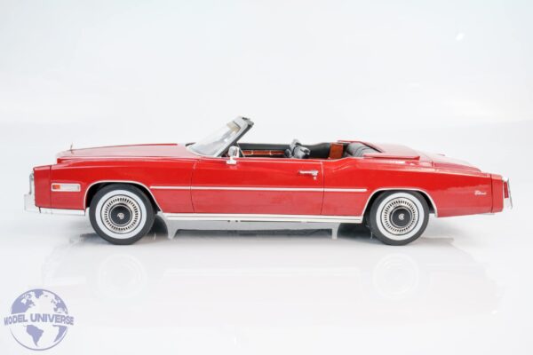MCG - 1:18 Cadillac Eldorado Convertible 1976 Metallic Red - Diecast Model 21 MCG - 1:18 Cadillac Eldorado Convertible 1976 Metallic Red - Diecast Model