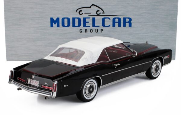 MCG 1:18 Cadillac Eldorado Convertible 1976 Black (MCG18473) Diecast Model 5 MCG 1:18 Cadillac Eldorado Convertible 1976 Black (MCG18473) Diecast Model