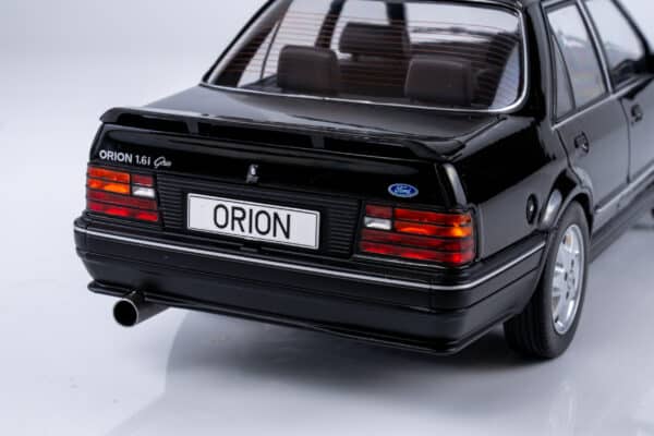 MCG 1:18 Ford Orion Mk.II RS Package Black (RHD) (MCG18649) Limited Edition Diecast Model 14 MCG 1:18 Ford Orion Mk.II RS Package Black (RHD) (MCG18649) Limited Edition Diecast Model