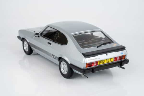 MCG 1:18 Ford Capri Mk3 3.0S Strato Silver from "The Professionals" TV Series 1978 (MCG18349) Limited Edition Diecast Model 12 MCG 1:18 Ford Capri Mk3 3.0S Strato Silver from "The Professionals" TV Series 1978 (MCG18349) Limited Edition Diecast Model
