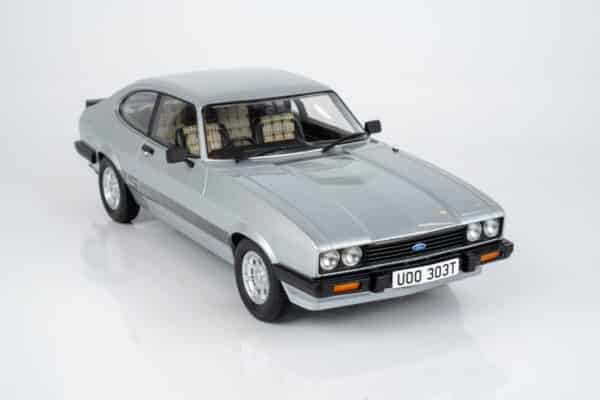 MCG 1:18 Ford Capri Mk3 3.0S Strato Silver from "The Professionals" TV Series 1978 (MCG18349) Limited Edition Diecast Model 11 MCG 1:18 Ford Capri Mk3 3.0S Strato Silver from "The Professionals" TV Series 1978 (MCG18349) Limited Edition Diecast Model