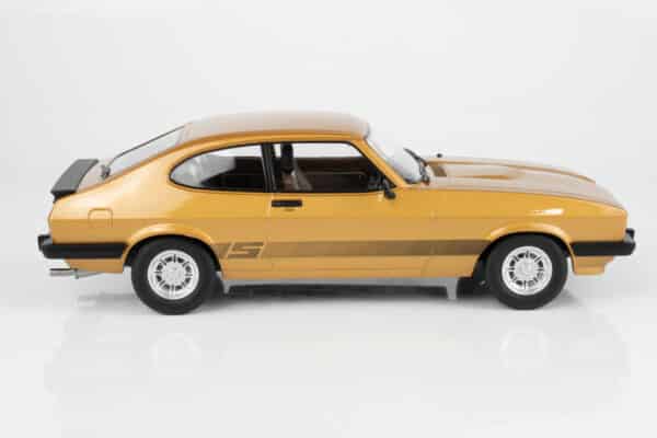 MCG 1:18 Ford Capri Mk3 3.0S Oyster Gold from "The Professionals" TV Series 1978 (MCG18798) Limited Edition Diecast Model 14 MCG 1:18 Ford Capri Mk3 3.0S Oyster Gold from "The Professionals" TV Series 1978 (MCG18798) Limited Edition Diecast Model