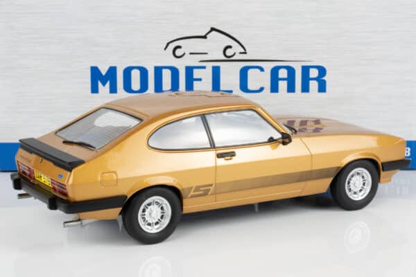 MCG 1:18 Ford Capri Mk3 3.0S Oyster Gold from "The Professionals" TV Series 1978 (MCG18798) Limited Edition Diecast Model 9 MCG 1:18 Ford Capri Mk3 3.0S Oyster Gold from "The Professionals" TV Series 1978 (MCG18798) Limited Edition Diecast Model