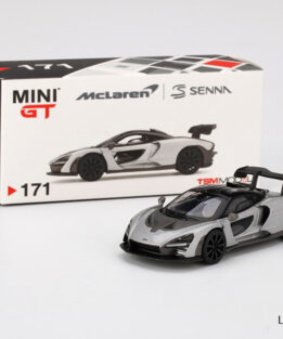 Mini GT MGT00171 McLaren Senna silver 1:64 diecast model