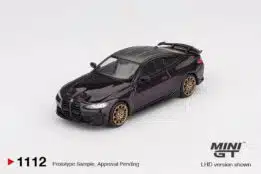 Mini GT - 1:64 BMW M4 M-Performance (G82) Daytona Violet (Blister Package) - Limited Edition Diecast Model