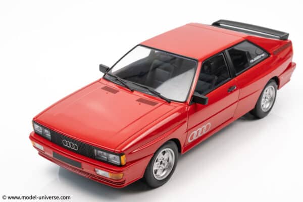MINICHAMPS 155016124 AUDI QUATTRO RED 1980 DIECAST MODEL 01