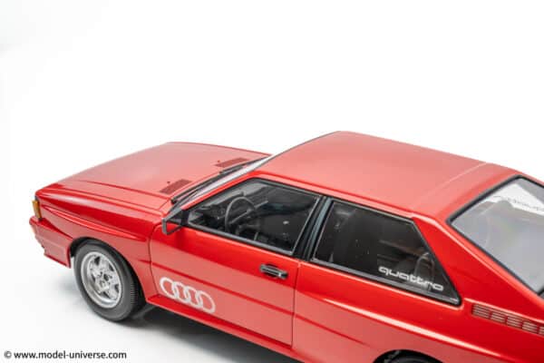 MINICHAMPS 155016124 AUDI QUATTRO RED 1980 DIECAST MODEL 03